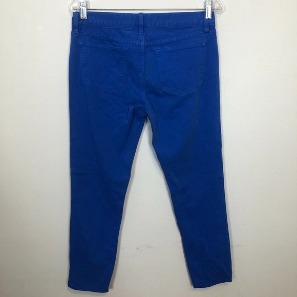 J CREW Blue Slim Denim Ankle Jeans Size 29 - Picture 4 of 9